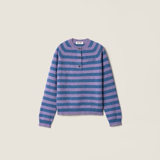 Striped wool sweater